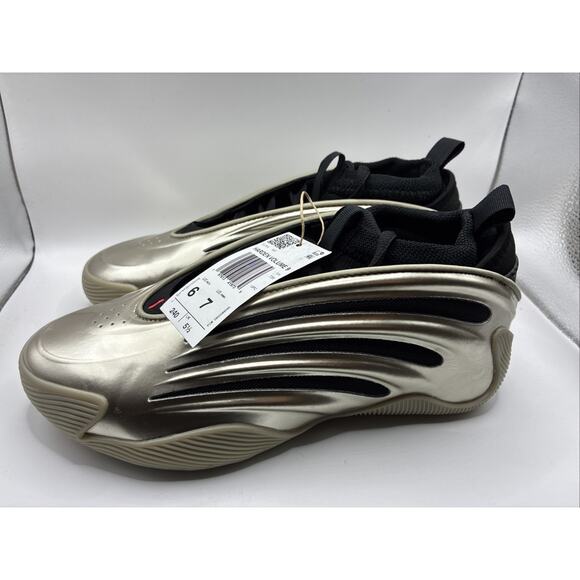 Adidas Harden Volume 9 Basketball Shoes Cyber Metallic Men’s Sz 6 Women 7 main image 5